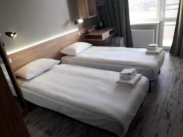 Улучшенный двухместный номер с 2 отдельными кроватями в Отеле Hotel Vesna